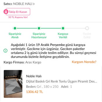 Teslim Edilemeyen Kargo Ve Yetersiz Müşteri Hizmeti