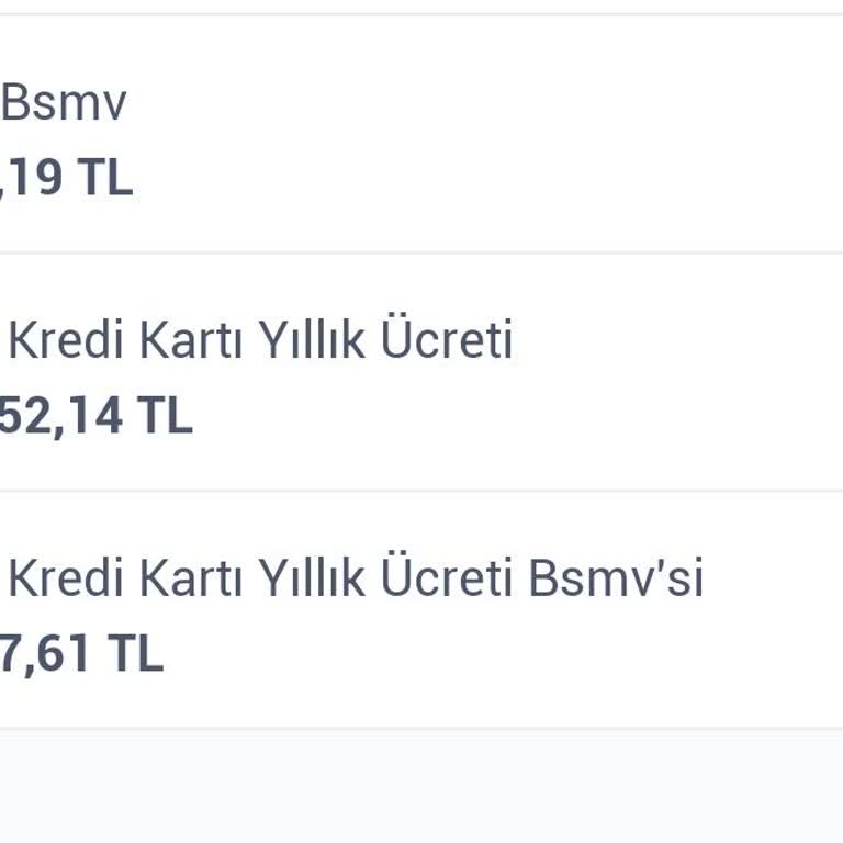 Platinum Kart Ücreti İadesi Talebi