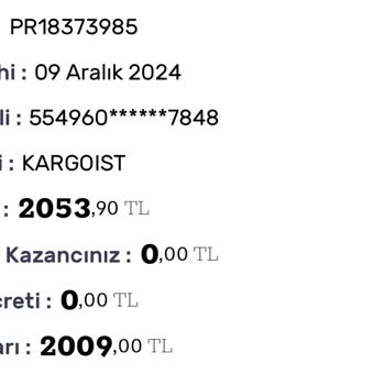 Gratis Ve Kargoist Şikayeti