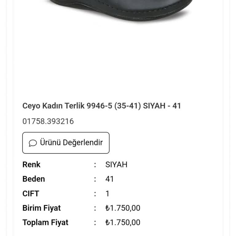 Ceyo Siparişim Hakkında Bilgi Alamıyorum