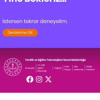 EBA'da Puan Güncellenmiyor