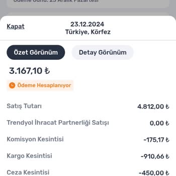 Trendyol'da Haksız Komisyon Ve Ceza Sorunu