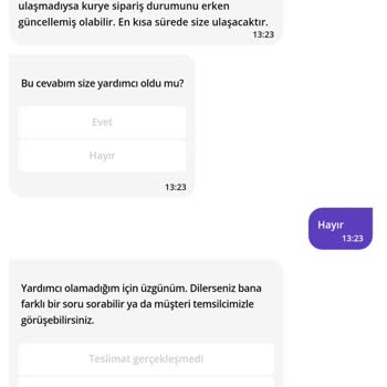 Getir Yemek Siparişlerinde Yanıltıcı Teslimat Sorunu