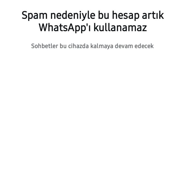 WhatsApp Hesabının Haksız Engellenmesi Nedeniyle Mağduriyet