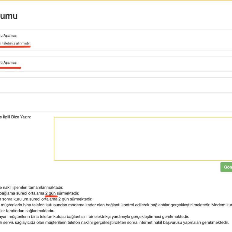 Millenicom Nakil Sürecinde Müşteri Hizmetleri Ve Hizmet Kalitesi Sorunu