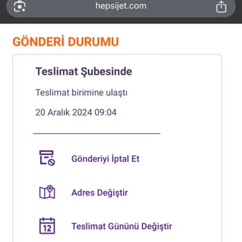 Hepsijet Kargo Teslimatında Gecikme Sorunu