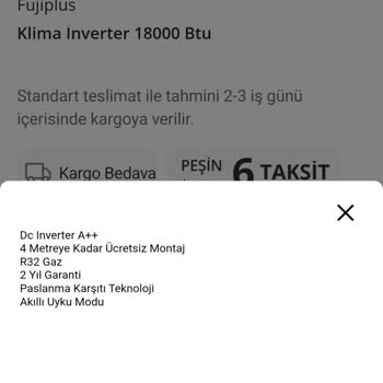 Fuji Plus Klima Montaj Sorunu