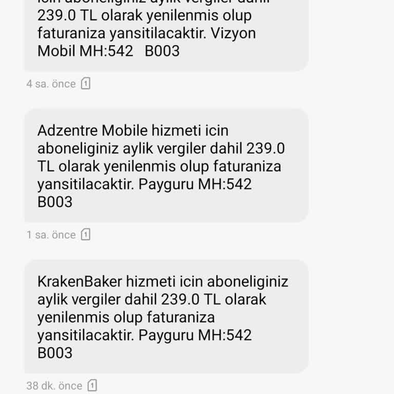 İzinsiz Abonelik Ücreti Ve İade Talebi