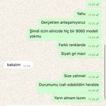 Geciken Sipariş Ve İade Talebi