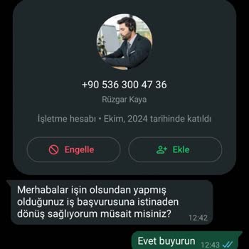 İşin Olsun Üzerinden Gelen Şüpheli Kod Talebi Ve Güvenlik Endişesi