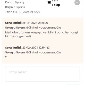 Siparişim Nerede Canta Park