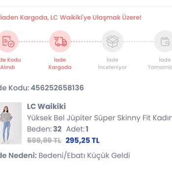 LCW Ve Sürat Kargo İade Sürecinde Sorun Yaşıyoruz