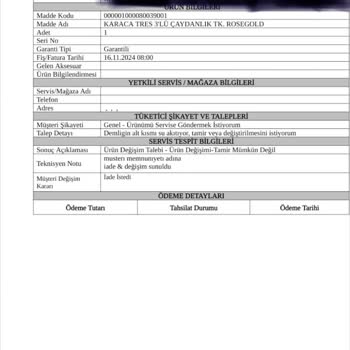 İade Sürecinde Yaşanan Sorunlar