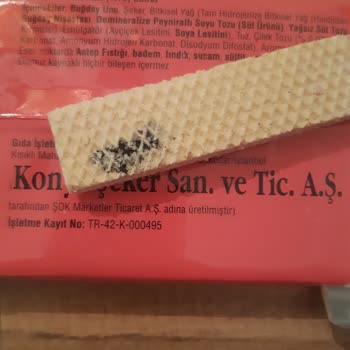 Çilekli Kremalı Gofretin Renk Sorunu