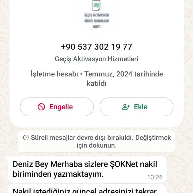 Şok Net'in Nakil İşlemlerinde Ciddiyetsizlik