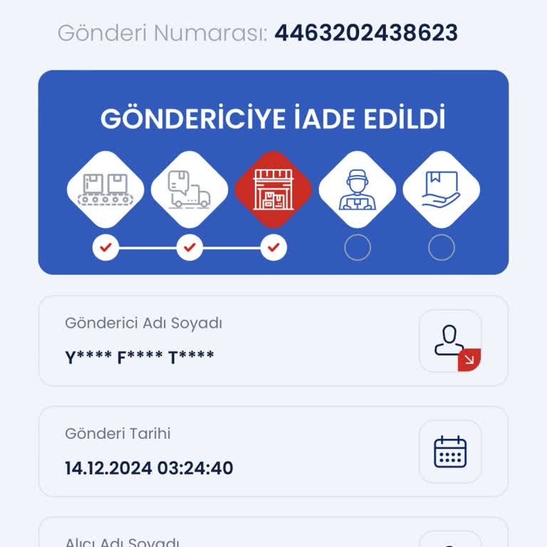 Aras Kargo Şubesi İletişim Sorunu Ve Geri İade Şikayeti
