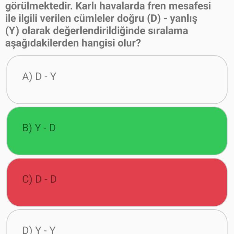 Milli Eğitim Bakanlığı Ehliyet Soruları Şikayeti