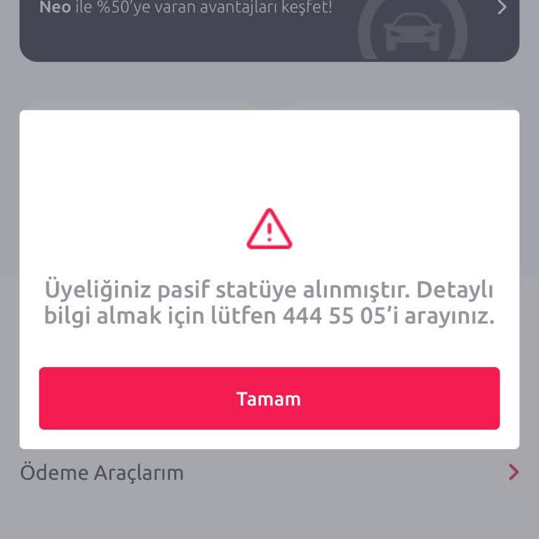 Trafikte Kilitlenme Ve Haksız Üyelik İptali Sorunu