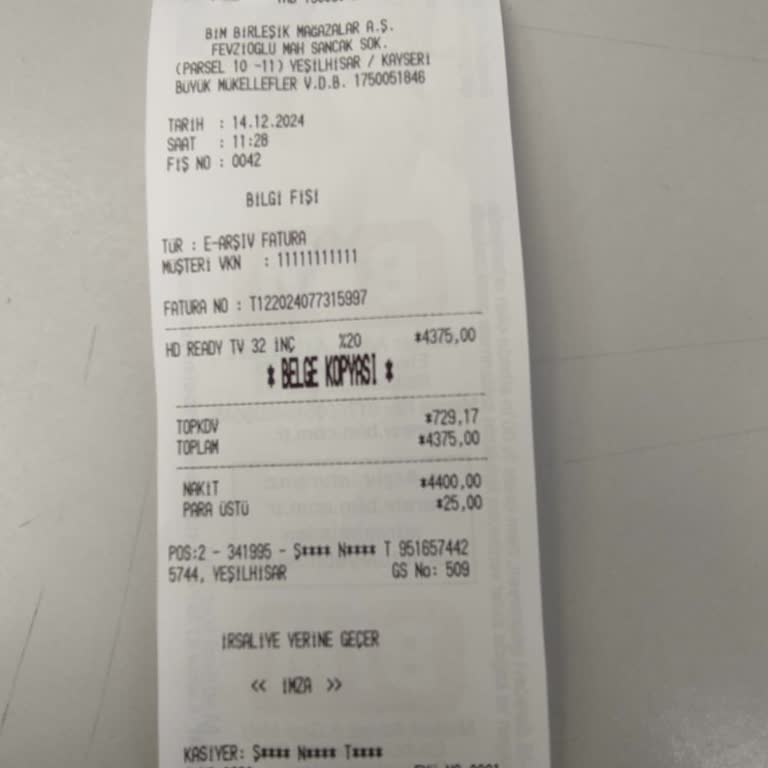 Eksik Parçalar Ve Yavaş Hizmet: BİM'den Aldığım TV Sorunu