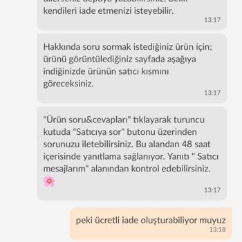 Trendyol İade Sürecinde Mağduriyet