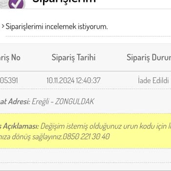Sefamerve'de İade Sorunu: Para İadesi Yapılmıyor!