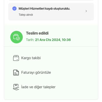 Eksik Ürün Teslimatı Ve Yanıltıcı Hizmet