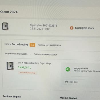 Koçtaş Sipariş Teslimatında Yaşanan Gecikme Ve İletişim Sorunları