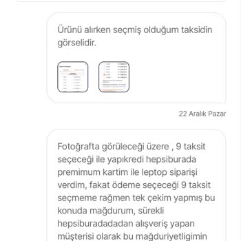 Yanlış Taksitlendirme İle Mağduriyet