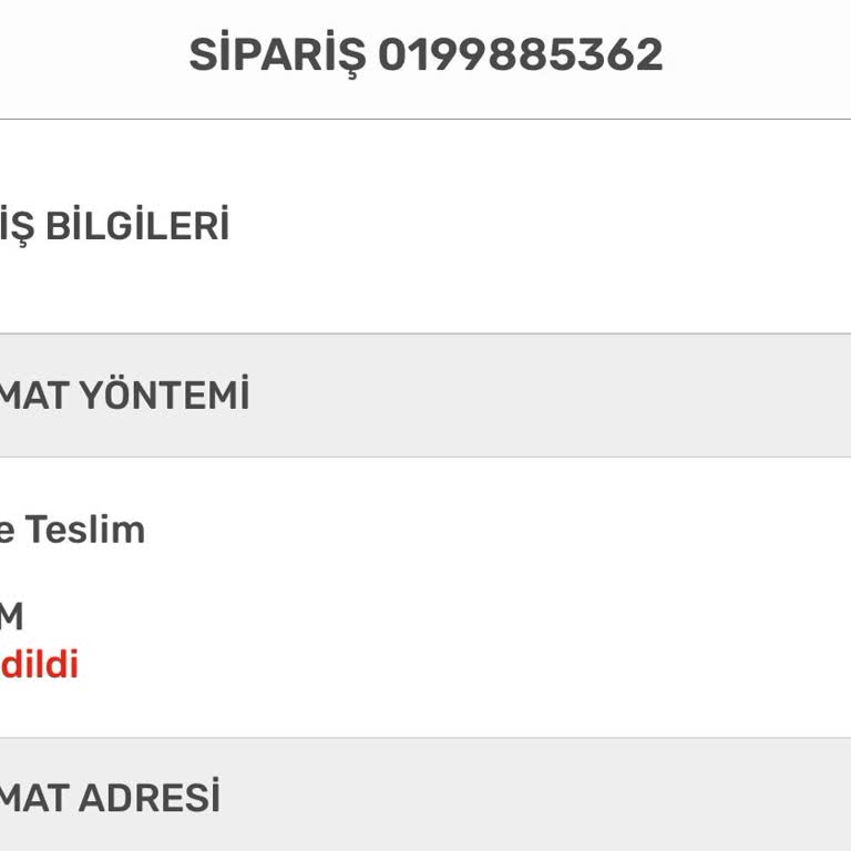 İptal Edilen Oje Siparişi Hayal Kırıklığı