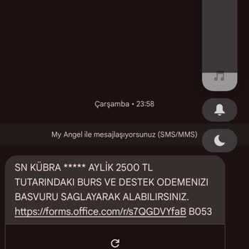 Yanıltıcı Mesajla Karşılaştım!