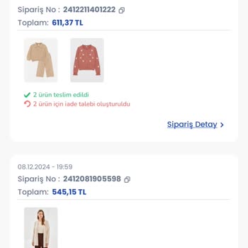Yanlış Ürün Gönderimi Ve Kalite Kontrol Sorunu