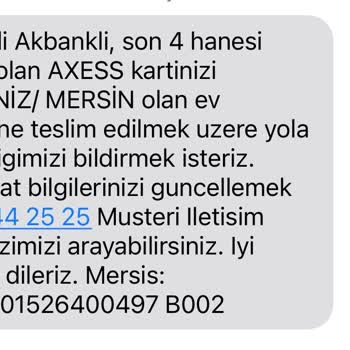 Akbank Kredi Kartı Teslimatında Barkod Ve Takip Numarası Çıkmazı