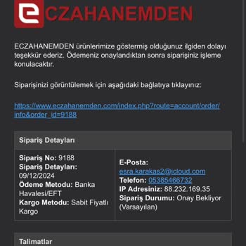 Kargo Sorunu Ve Maddi Zarar