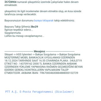 HGS Uygulamasında Askıda Kalan Para Ve İade Sorunu