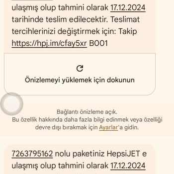 Samsung TV Siparişimde Teslimat Ve İade Sorunları