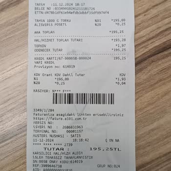 Torku Tahin'de Beklenmedik Tat Ve Belirsizlik