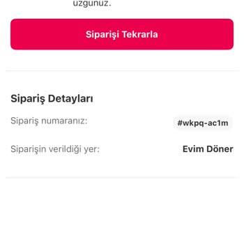 Evim Döner (Sincan) 'de Yapılan Saygısızlık