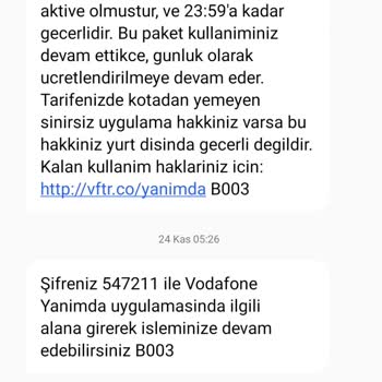 Vodafone'un Onaysız Ek Ücret Mağduriyeti