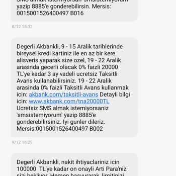 Akbank'ın Söz Verdiği Nakit Avans Hizmetinde Hayal Kırıklığı