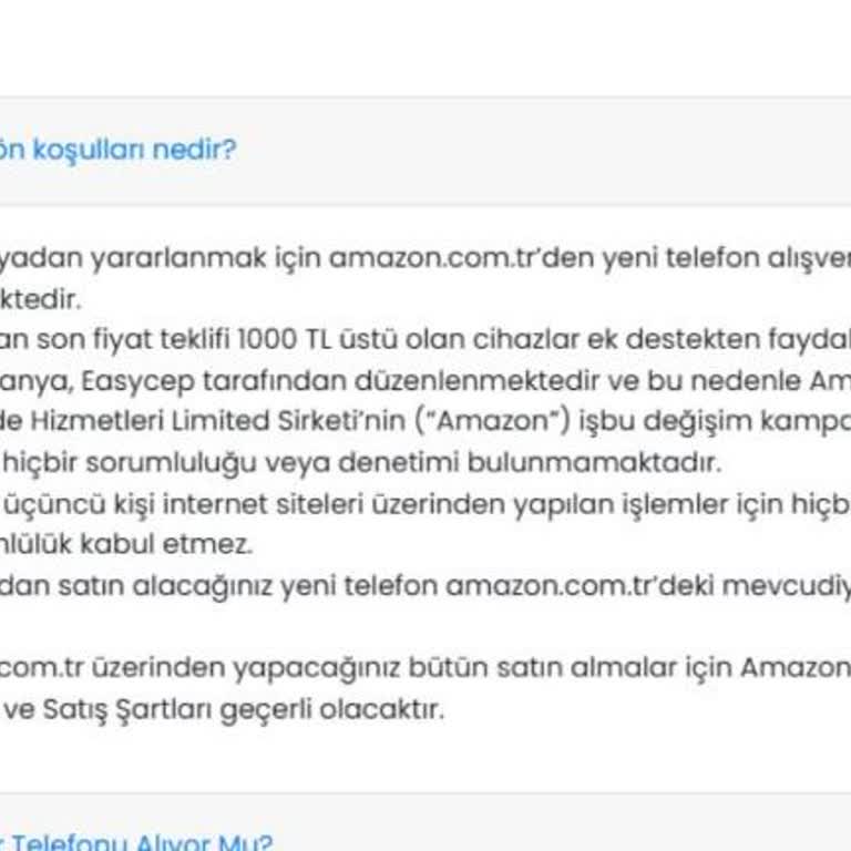 EasyCep'ten Eksik Ödeme Ve Yanıltıcı Bilgilendirme