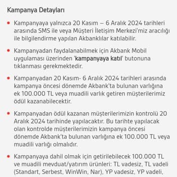 Akbank Promosyon Kodunu Vermiyor