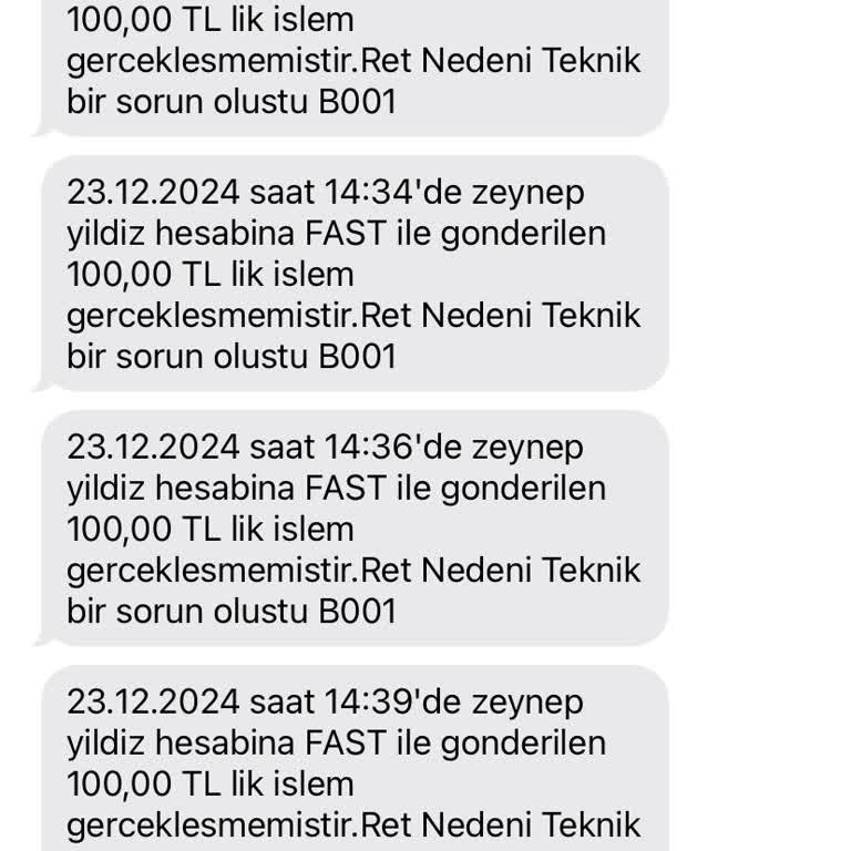 Teknik Arıza Nedeniyle Para Gönderilemiyor, Mağduriyet Sürüyor