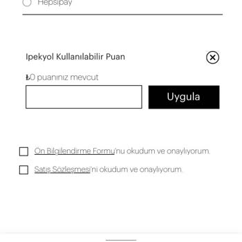 İpekyol'da Kullanılamayan Puanlar Ve Yetersiz Müşteri Hizmetleri