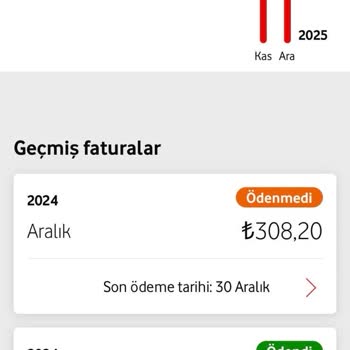 Vodafone Yanlış Fatura Ve Eksik Bilgilendirme Sorunu!