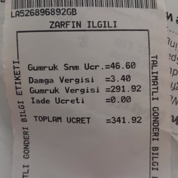 Yanlış Gümrük Vergisi Uygulaması Hakkında Şikayet