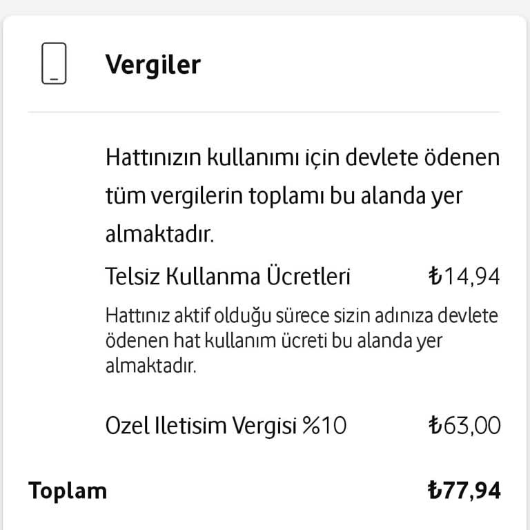 Haksız Özel İletişim Vergisi Kesintisi