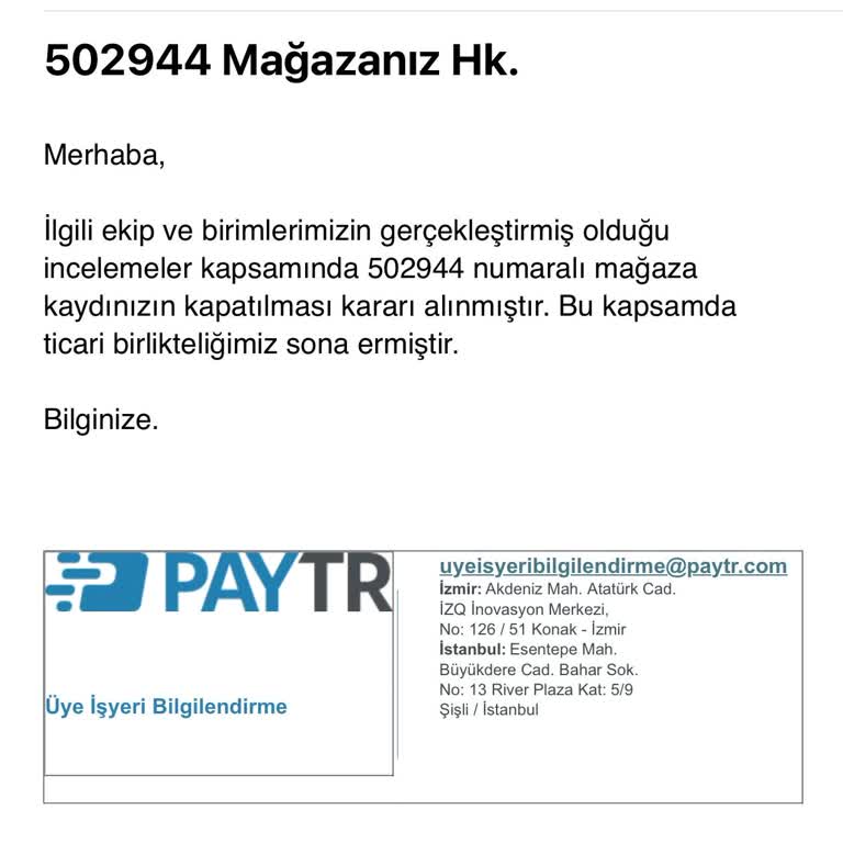 Ödeme Sorunu Ve İletişim Eksikliği Mağduriyeti