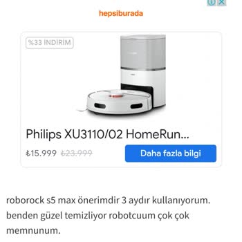 Robot Süpürge Alımında Fiyat Şoku