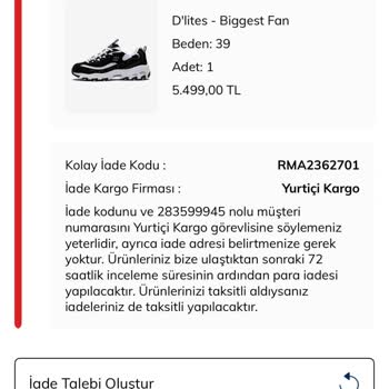 Yanlış Beden Ve İade Sorunu: Müşteri Hizmetleri İlgisizliği