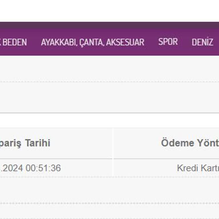 İptal Edilen Siparişin İadesi Gerçekleşmedi